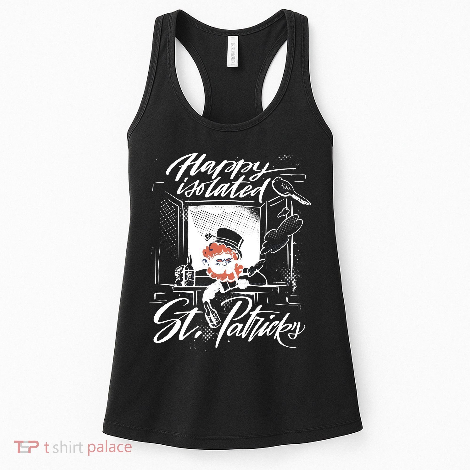 Happy Isolated St Patrick's Day Women's Tank Top