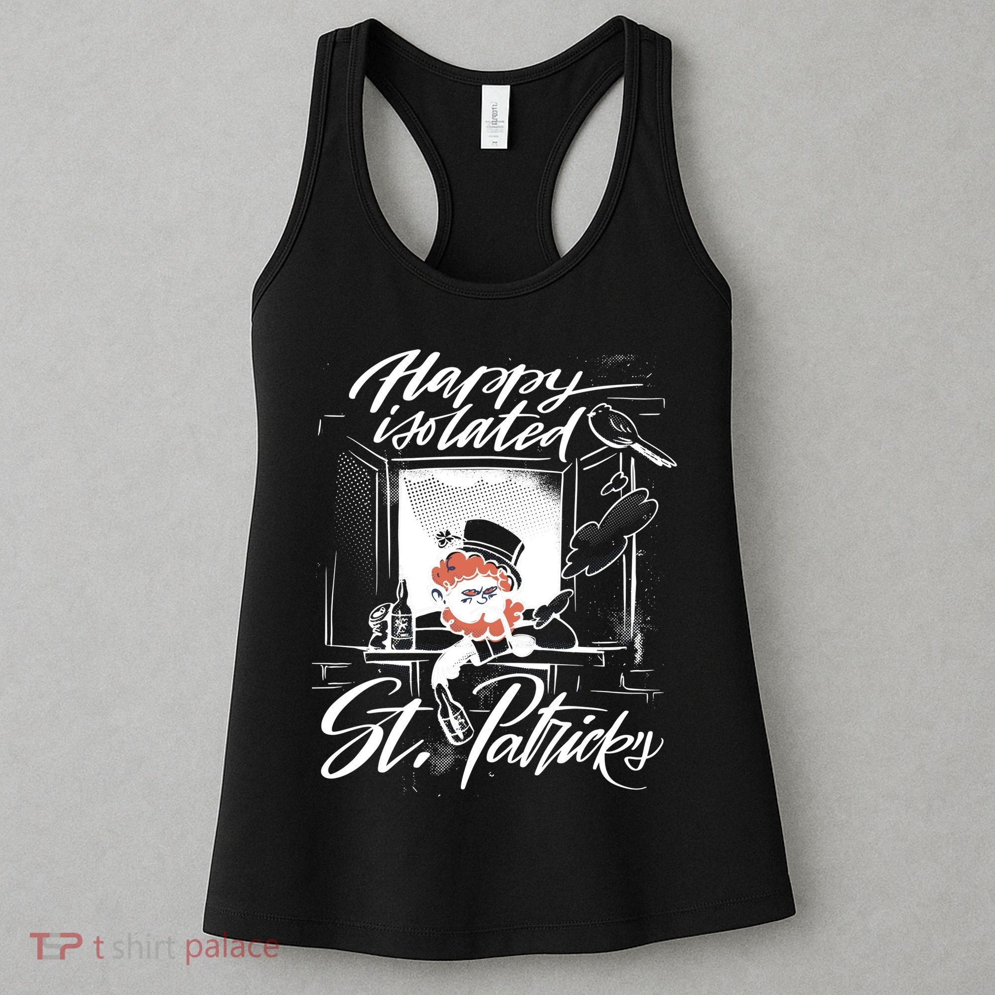 Happy Isolated St Patrick's Day Women's Tank Top
