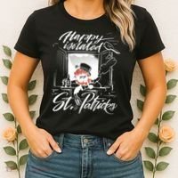Happy Isolated St Patrick's Day Women's T-Shirt thumb 2