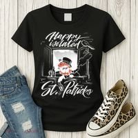 Happy Isolated St Patrick's Day Women's T-Shirt thumb 3