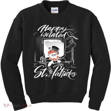 Happy Isolated St Patrick's Day Kids Sweatshirt