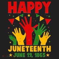 Happy Juneteenth June 19 1865 Celebration Raised Hands Beanie thumb 2