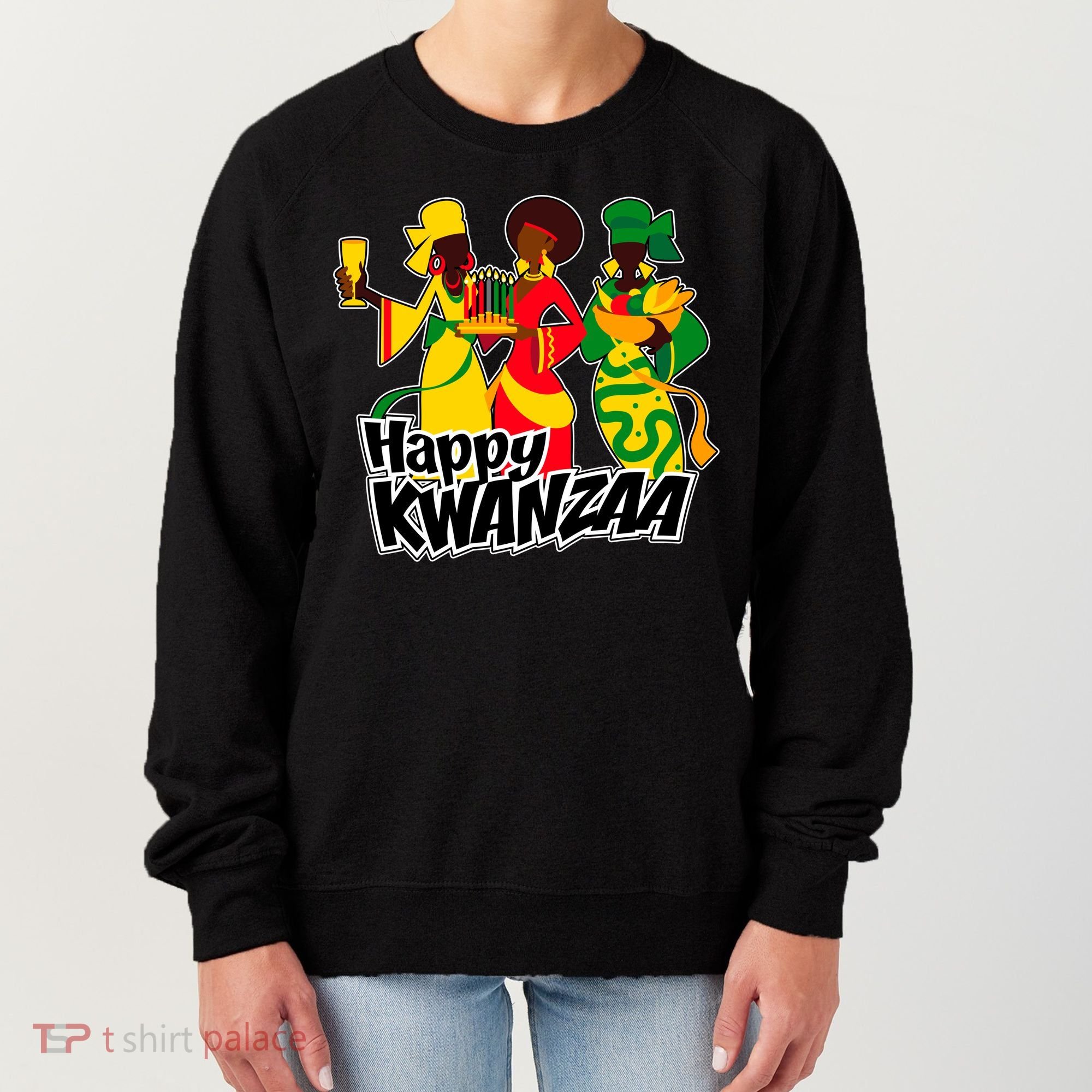 Happy Kwanzaa Celebration  Women's Sweatshirt