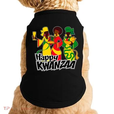 Happy Kwanzaa Celebration  Doggie Tank