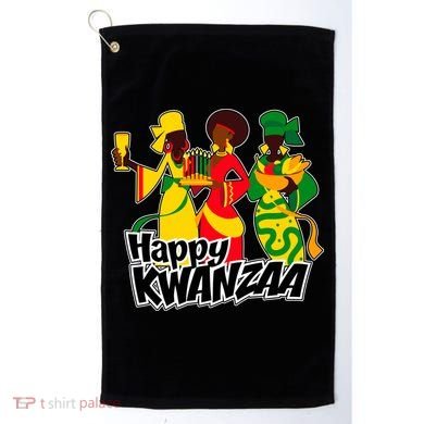 Happy Kwanzaa Celebration  Golf Towel