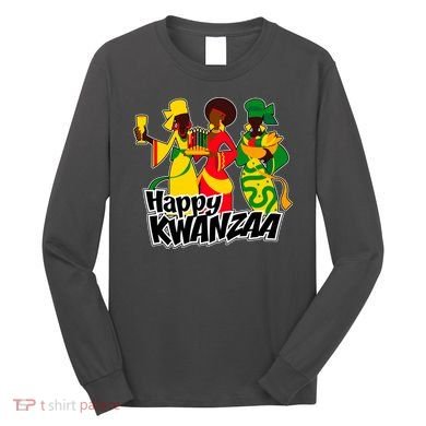Happy Kwanzaa Celebration  Long Sleeve Shirt