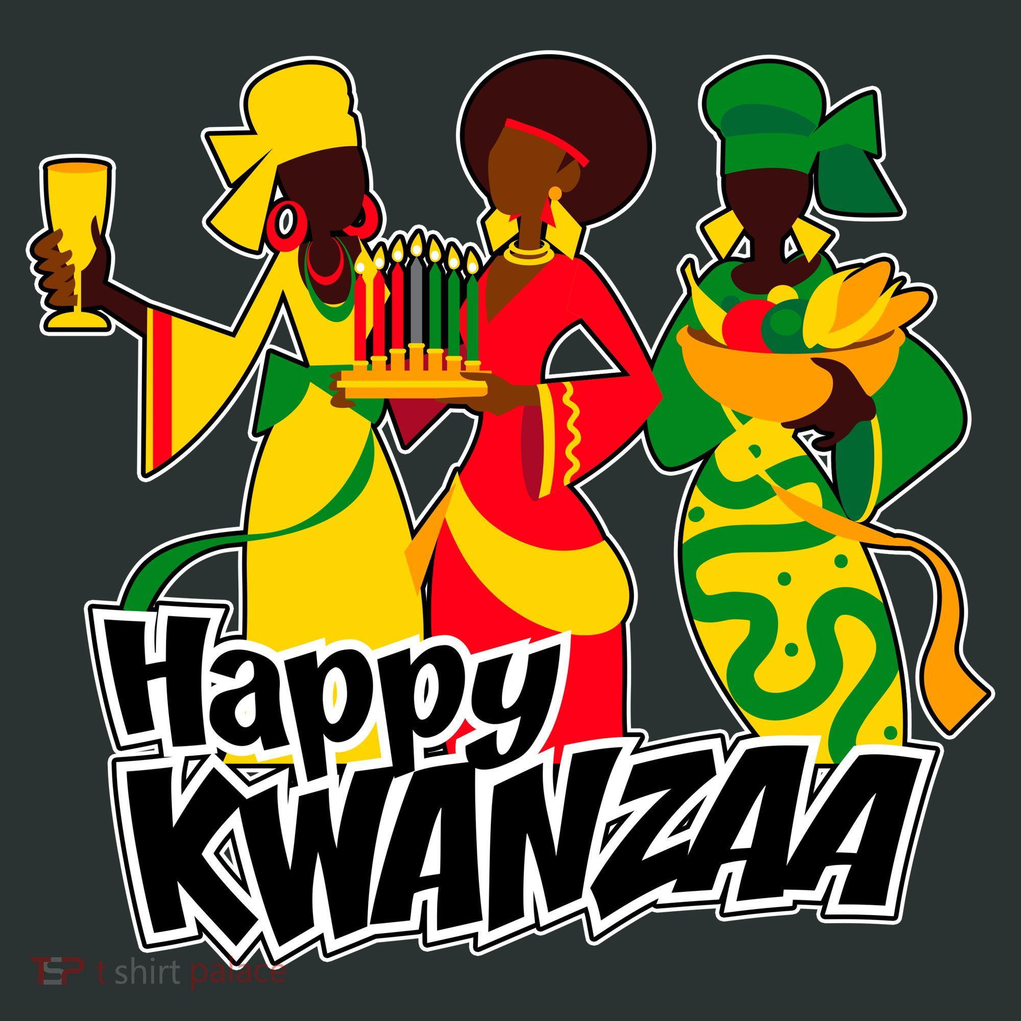 Happy Kwanzaa Celebration  Kids Long Sleeve Shirt