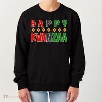 Happy Kwanzaa Holiday Women's Sweatshirt thumb 0