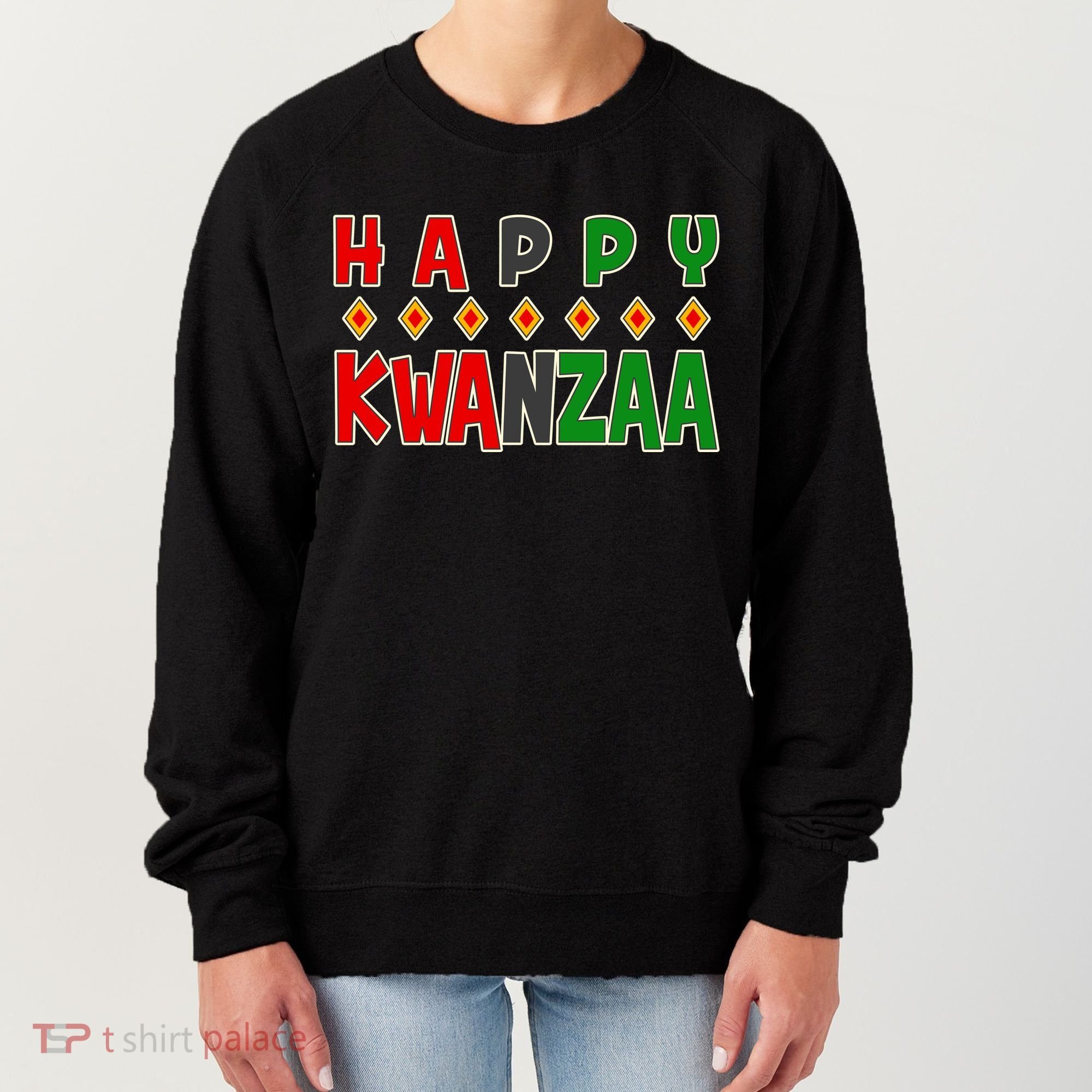 Happy Kwanzaa Holiday Women's Sweatshirt