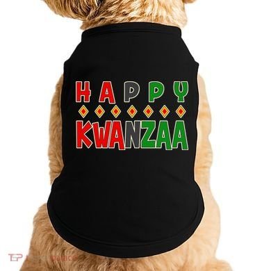 Happy Kwanzaa Holiday Doggie Tank
