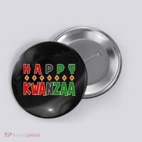 Happy Kwanzaa Holiday Button thumb 0