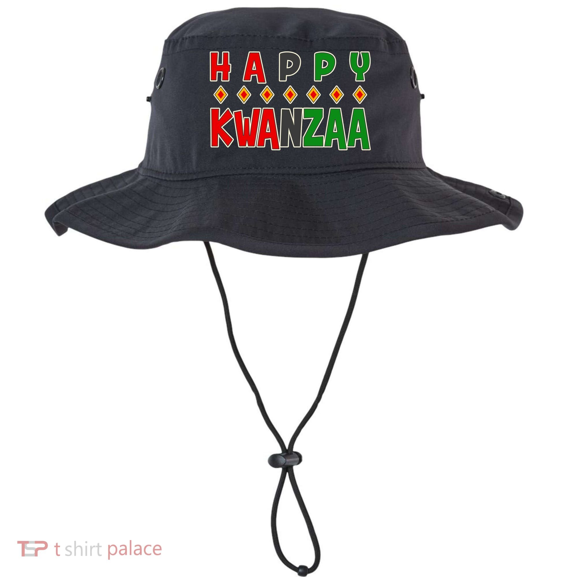 Happy Kwanzaa Holiday Bucket Hat