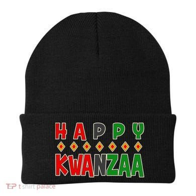 Happy Kwanzaa Holiday Beanie