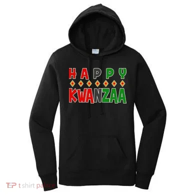 Happy Kwanzaa Holiday Women's Hoodie