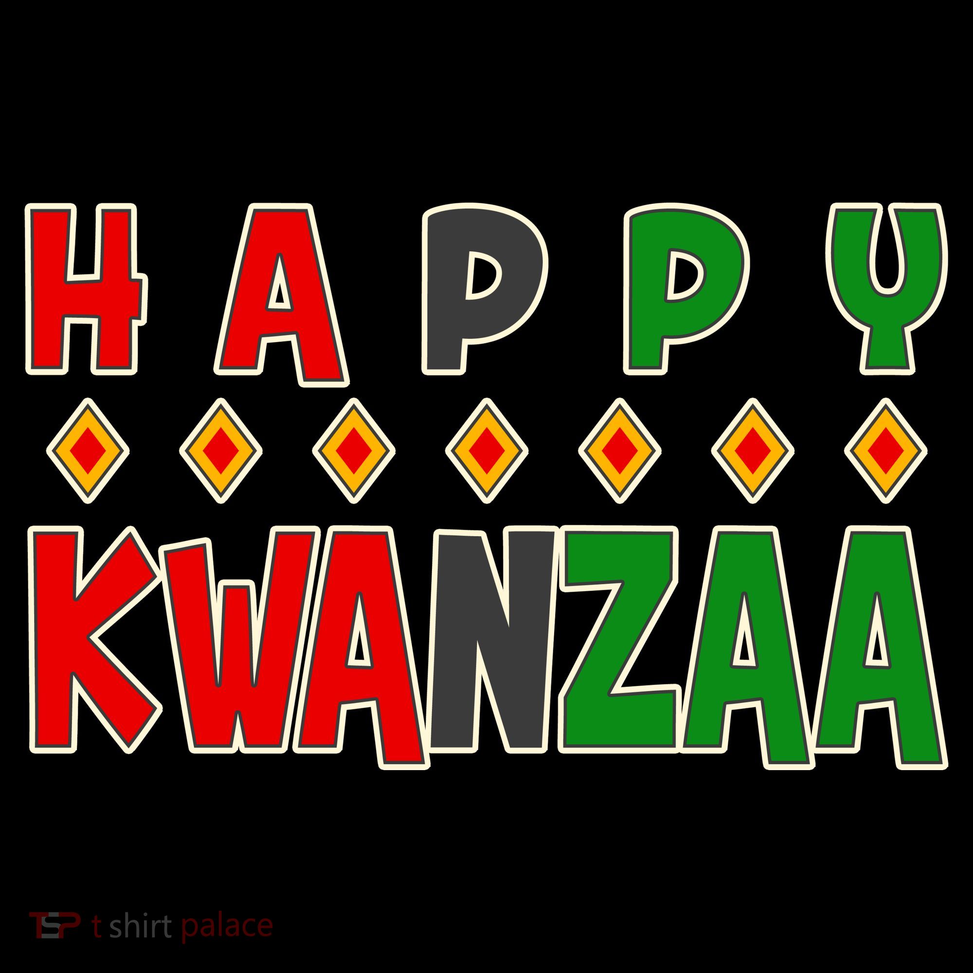 Happy Kwanzaa Holiday Women's Tank Top
