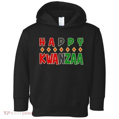 Happy Kwanzaa Holiday Toddler Hoodie
