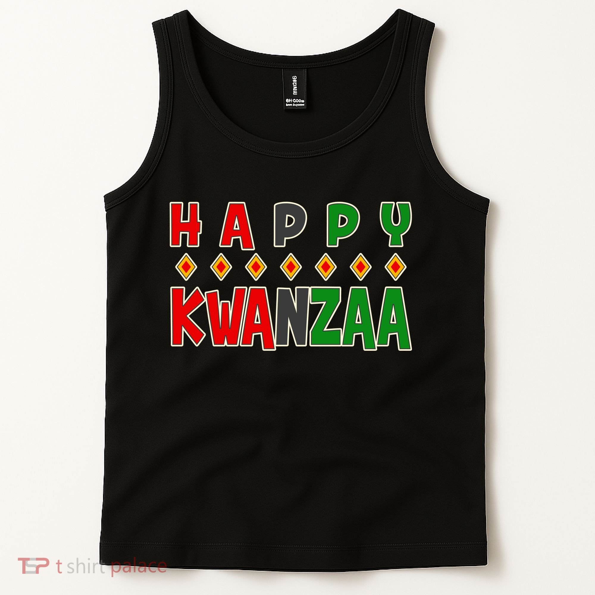 Happy Kwanzaa Holiday Tank Top