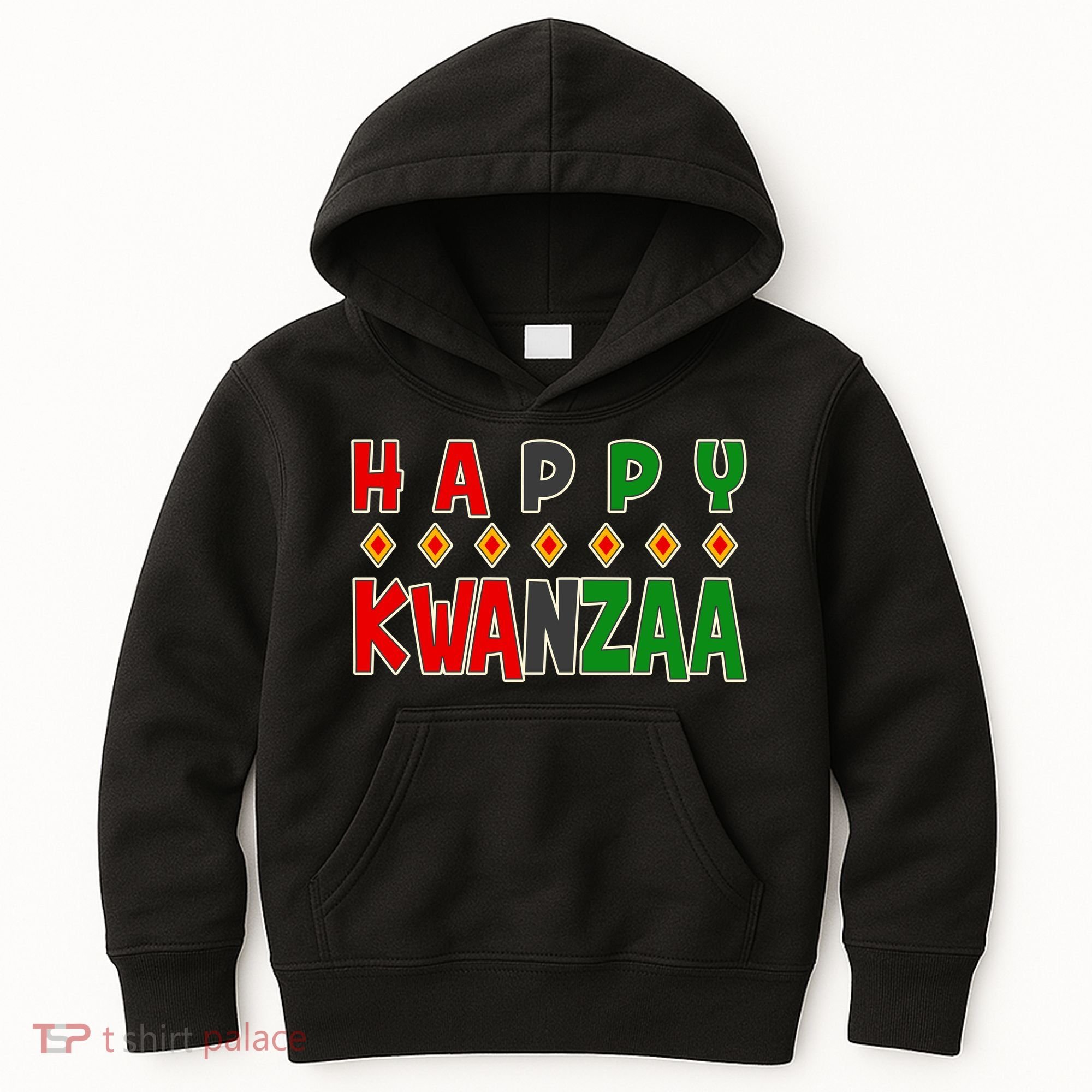 Happy Kwanzaa Holiday Kids Hoodie