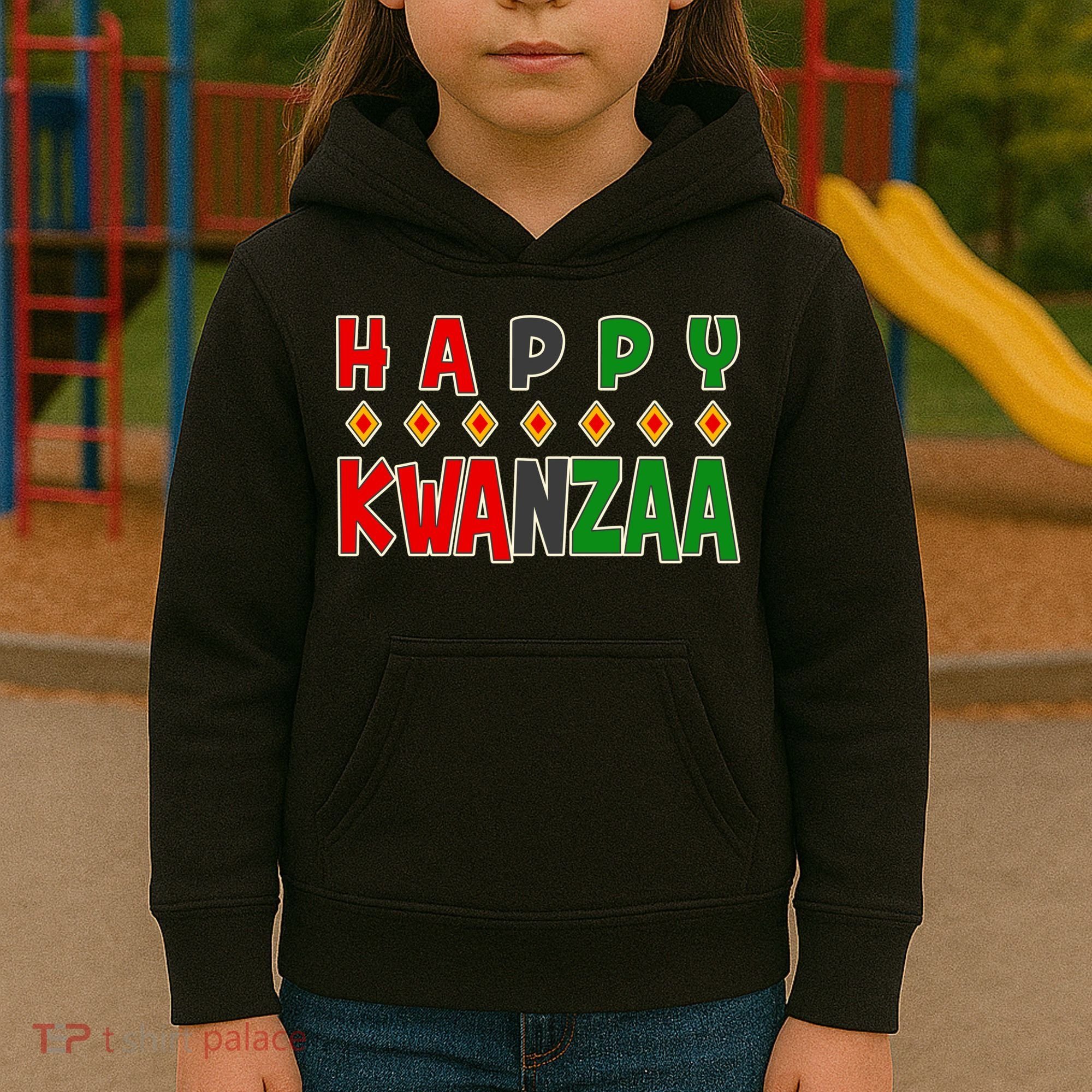 Happy Kwanzaa Holiday Kids Hoodie