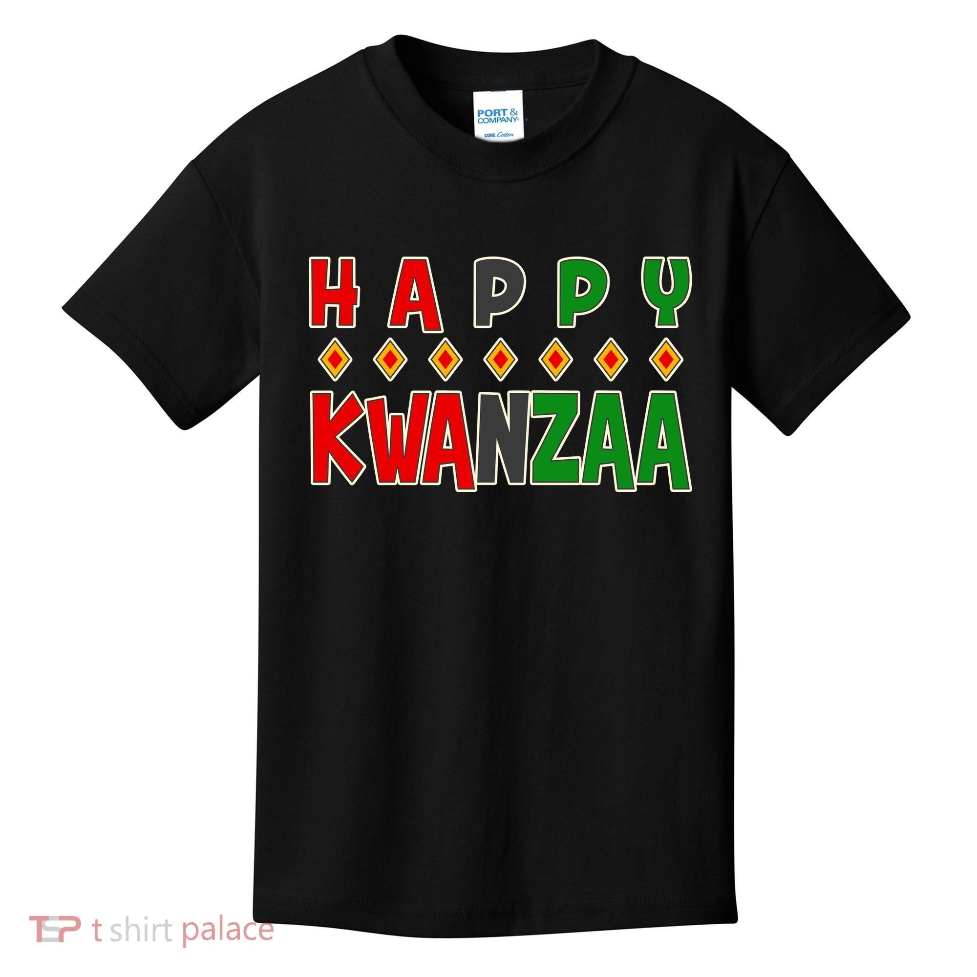 Happy Kwanzaa Holiday Kids T-Shirt