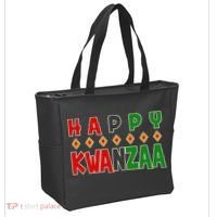 Happy Kwanzaa Holiday Tote Bag thumb 2