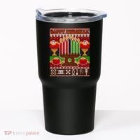 Happy Kwanzaa Ugly Sweater Tumbler thumb 0