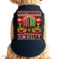 Happy Kwanzaa Ugly Sweater Doggie Tank thumb 0