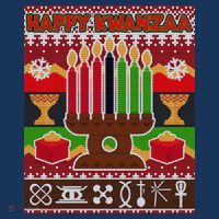 Happy Kwanzaa Ugly Sweater Bucket Hat thumb 4