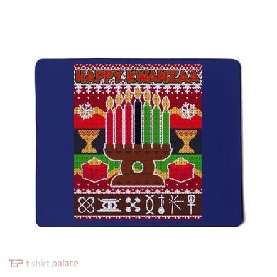 Happy Kwanzaa Ugly Sweater Mousepad