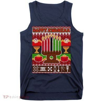 Happy Kwanzaa Ugly Sweater Tank Top