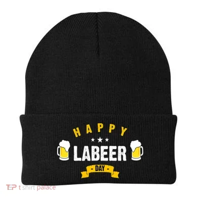 Happy Labeer Day Beanie
