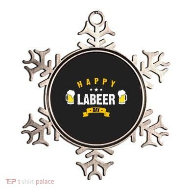 Happy Labeer Day Ornament