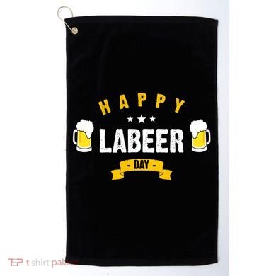 Happy Labeer Day Golf Towel