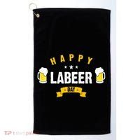 Happy Labeer Day Golf Towel thumb 0