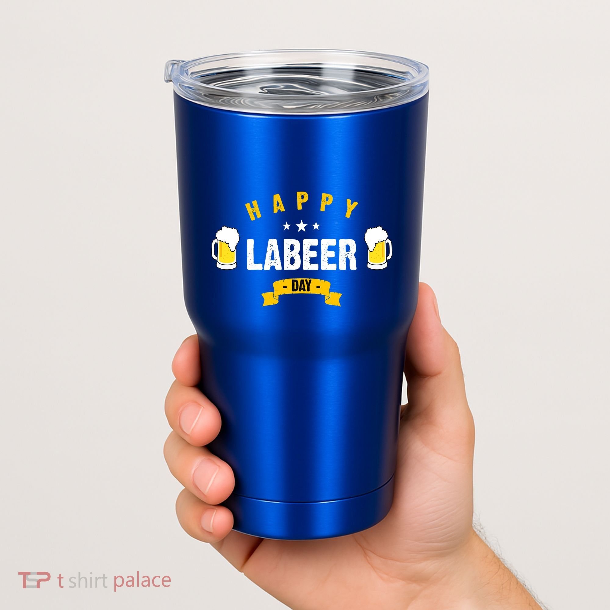 Happy Labeer Day Tumbler