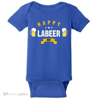 Happy Labeer Day Baby Bodysuit