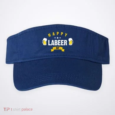 Happy Labeer Day Visor