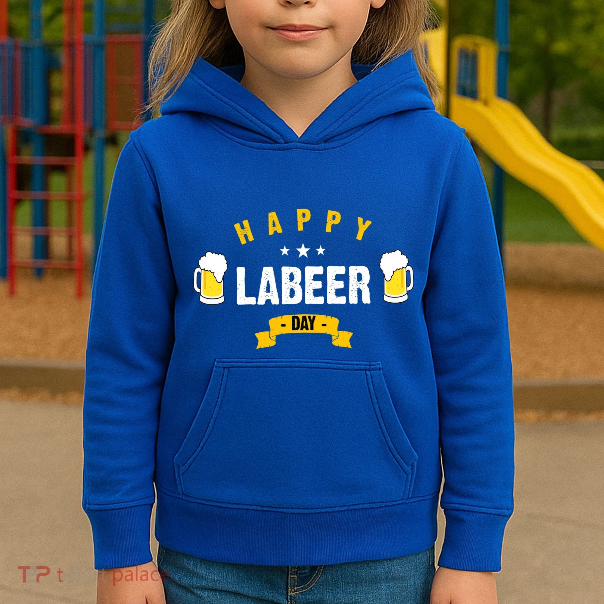 Happy Labeer Day Kids Hoodie