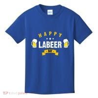 Happy Labeer Day Kids T-Shirt thumb 0