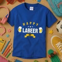 Happy Labeer Day Kids T-Shirt thumb 3