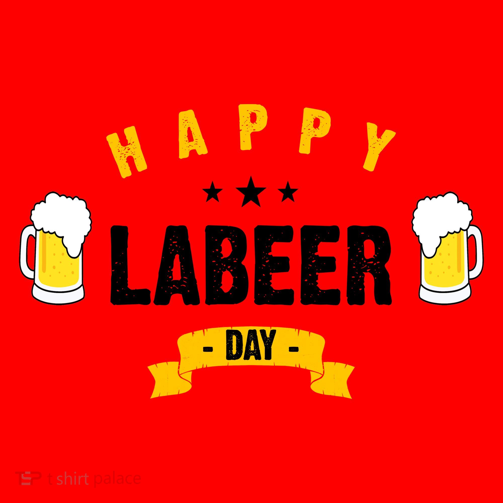 Happy Labeer Day Santa Hat