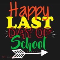 Happy Last Day of School Arrow Backpack thumb 2
