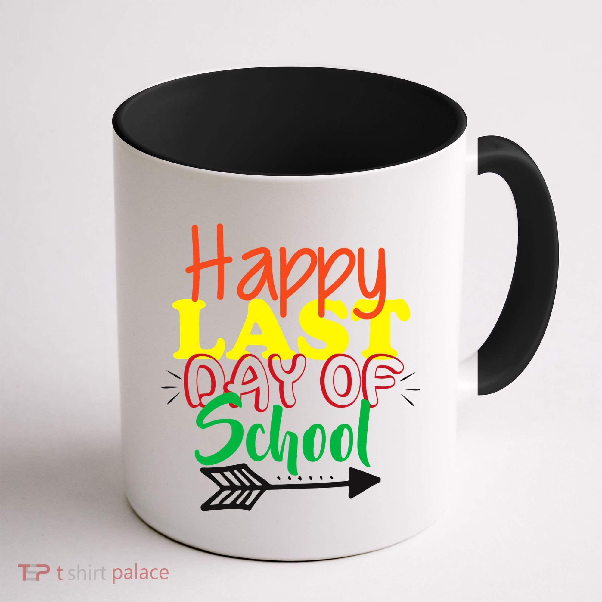 Happy Last Day of School Arrow Coffee Mug