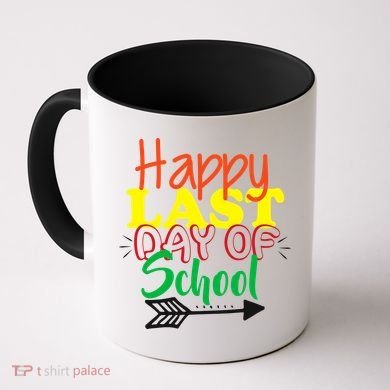 Happy Last Day of School Arrow Coffee Mug