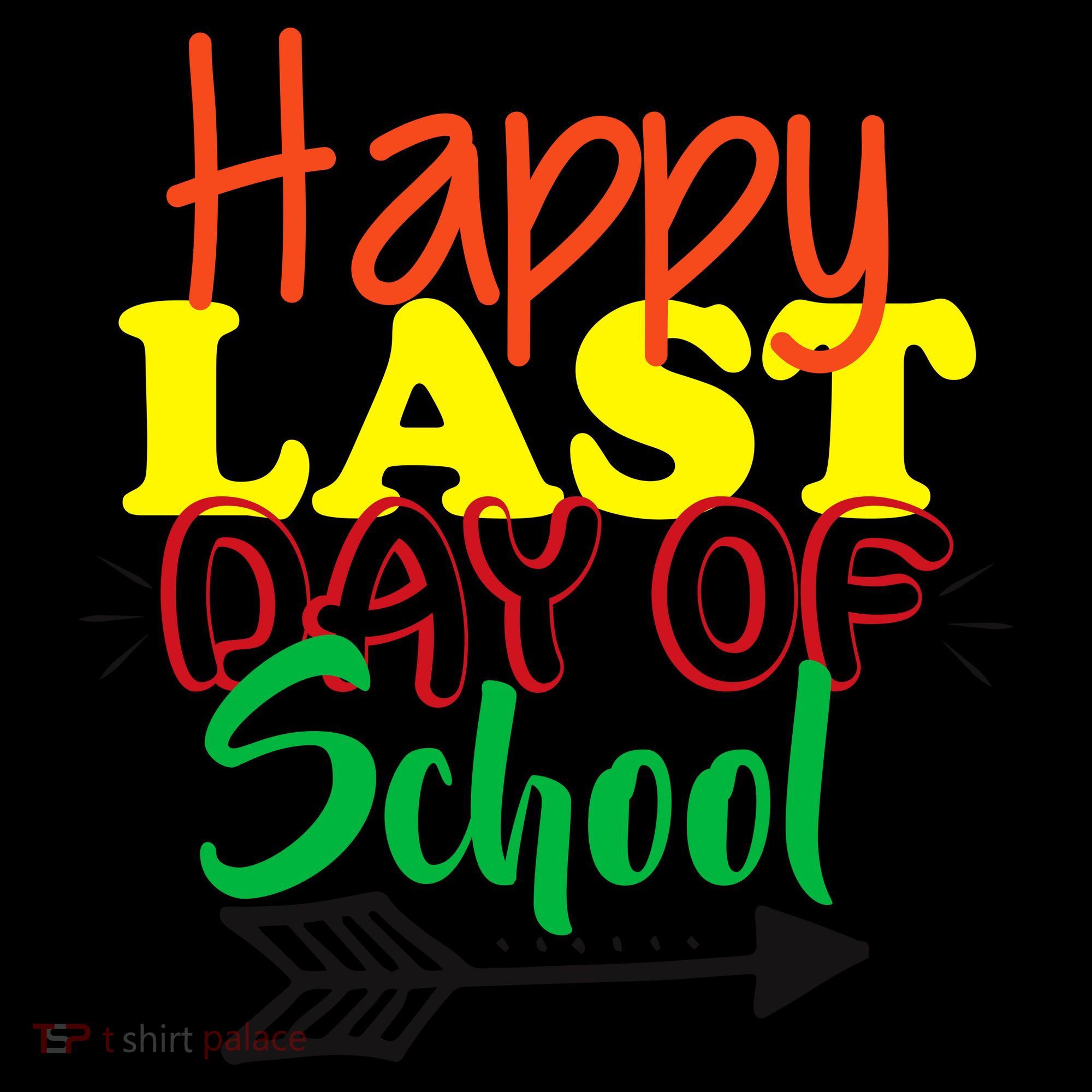 Happy Last Day of School Arrow Coffee Mug