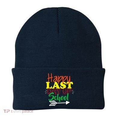 Happy Last Day of School Arrow Beanie