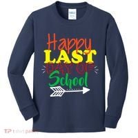 Happy Last Day of School Arrow Kids Long Sleeve Shirt thumb 0