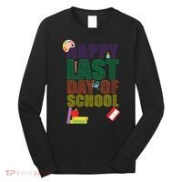 Happy Last Day of School Arts and Crafts Long Sleeve Shirt thumb 0