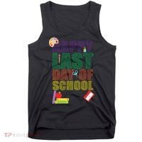 Happy Last Day of School Arts and Crafts Tank Top thumb 0