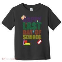 Happy Last Day of School Arts and Crafts Toddler T-Shirt thumb 0